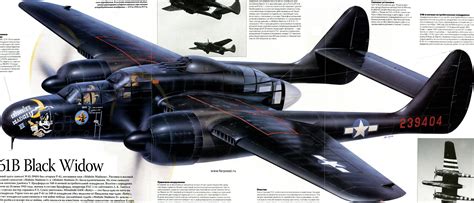 P-61 Black Widow Variants